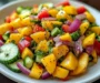 Juicy Mango Tossed with Crisp Veggies and a Bright Citrus Lime Dressing