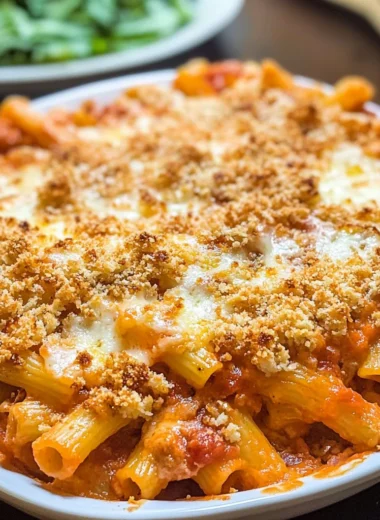 Olive Garden Five Cheese Ziti Al Forno Copycat (Video)
