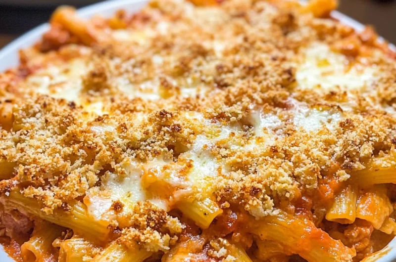 Olive Garden Five Cheese Ziti Al Forno Copycat (Video)