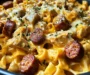 One-Pot Smoky Cheddar Ranch Chicken & Sausage Pasta