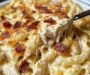 Rich and Creamy Chicken Bacon Ranch Pasta Bake