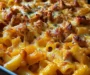 Smoky BBQ Chicken & Cheddar Pasta Bake