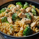 Super Creamy Chicken & Broccoli Pasta Twist