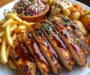 Ultimate BBQ Chicken Breast Plate with Fries, Baby Potatoes & Creamy Slaw