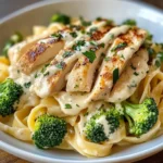 Ultimate Creamy Chicken Alfredo with Broccoli