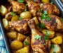 Ultimate Oven-Roasted Chicken Drumsticks & Potatoes Delight