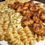 Velveeta Alfredo Chicken Rotini in Cajun Garlic Butter