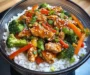 Next-Level Teriyaki Chicken Stir-Fry with Rainbow Veggies & Fluffy Rice